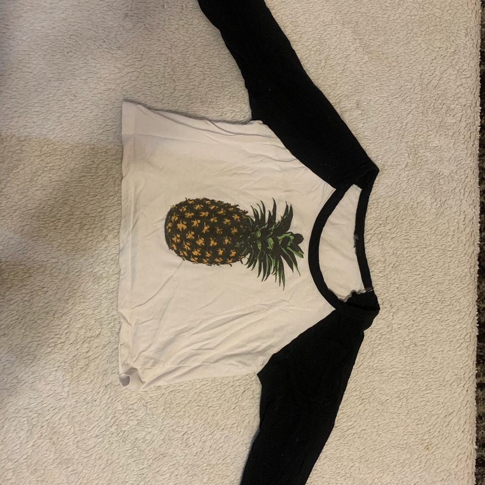 Pineapple crop top